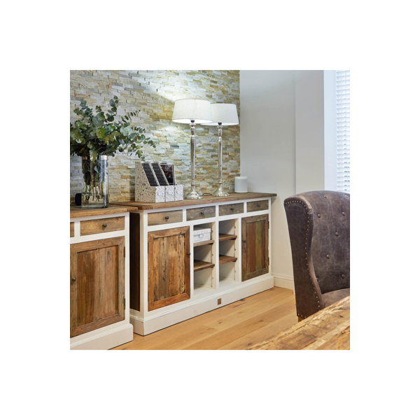 Rivièra Maison Driftwood 69'' Solid Wood Sideboard Wayfair